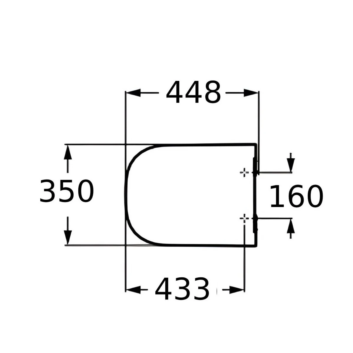 Capac WC Roca A801482211, The Gap, pentru wc, capac softclose, slim, eliberare rapida, suprafata antibacteriana, alb [4]