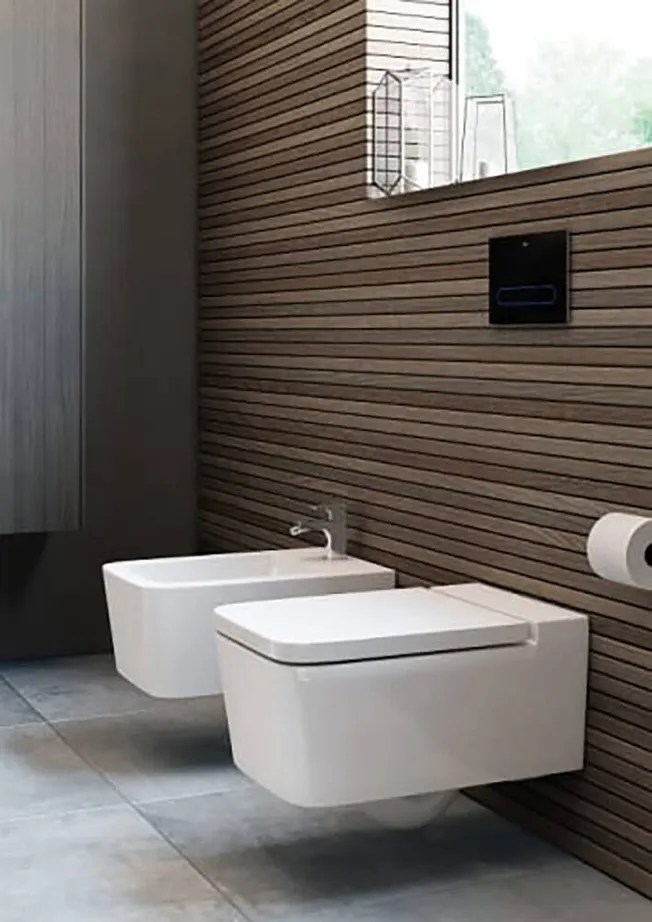 Capac WC Roca A80153200B, 442 mm, 372 mm, 1 functii speciale, capac softclose, suprafata antiaderent, Alb [3]