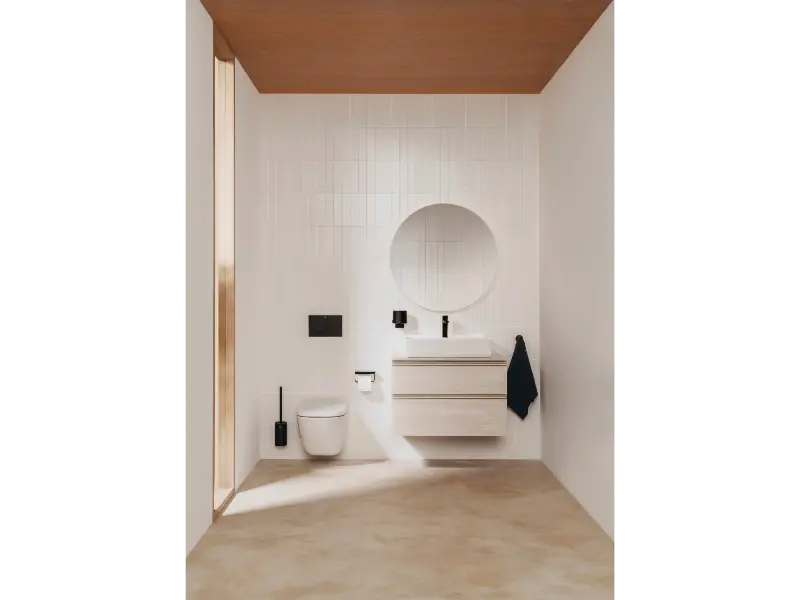 Capac WC Roca A801D10001, 449 mm, 357 mm, 1 functii speciale, suprafata antiaderent, oval, duroplast, Alb [2]