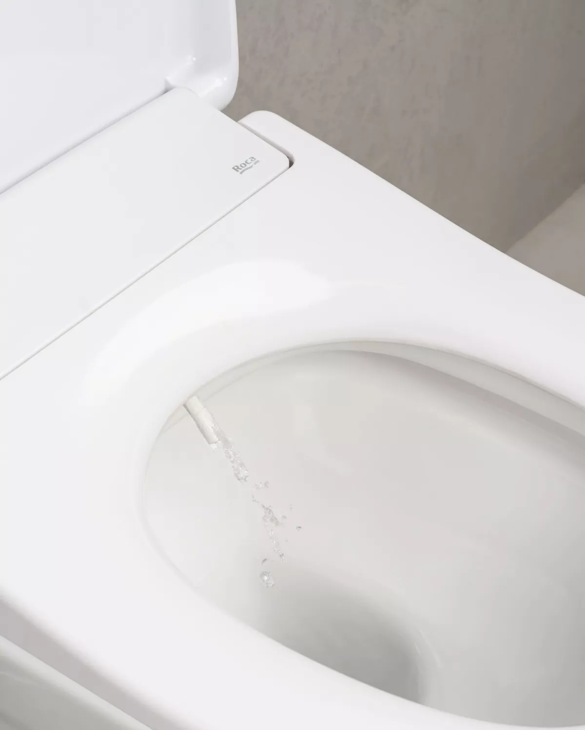Capac WC Roca MultiClean M3, bideu, SoftClose, reglare temperatura, alb, A804052001 [4]