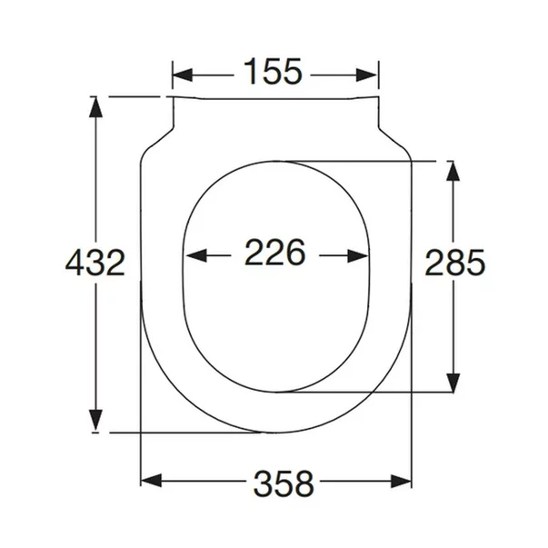 Capac wc softclose Villeroy&Boch Avento quick release alb [2]