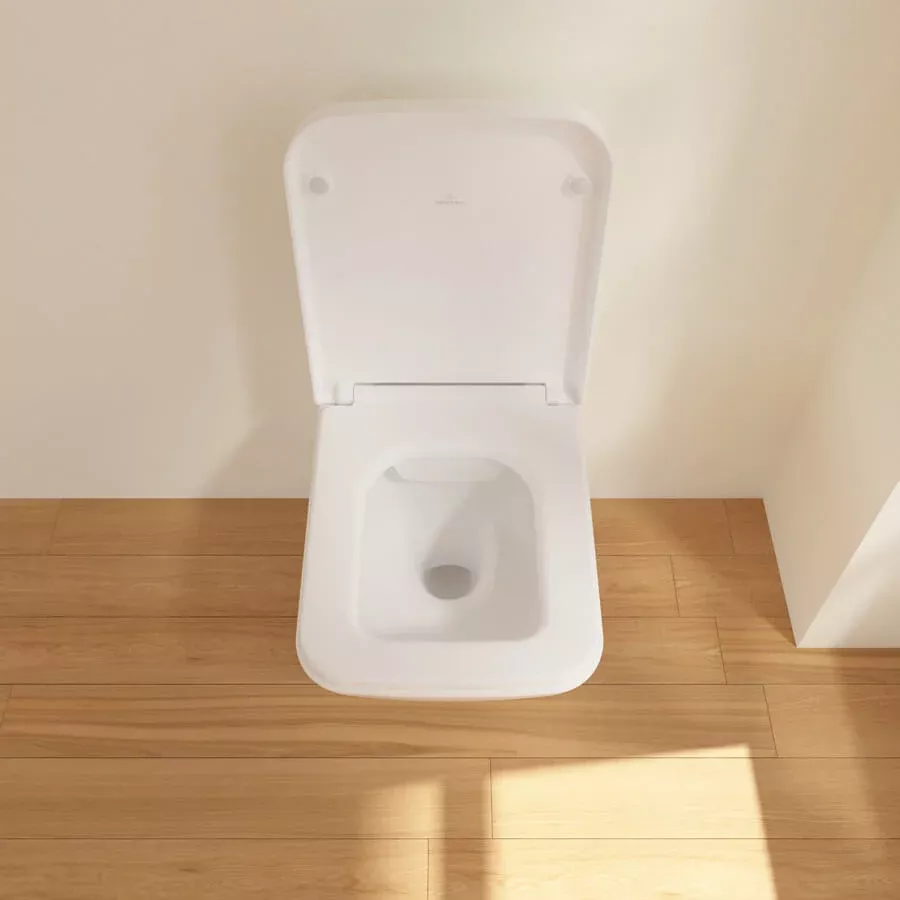 Capac WC Villeroy and Boch Finion, softclose, mat, alb, 9M88S1RW [6]