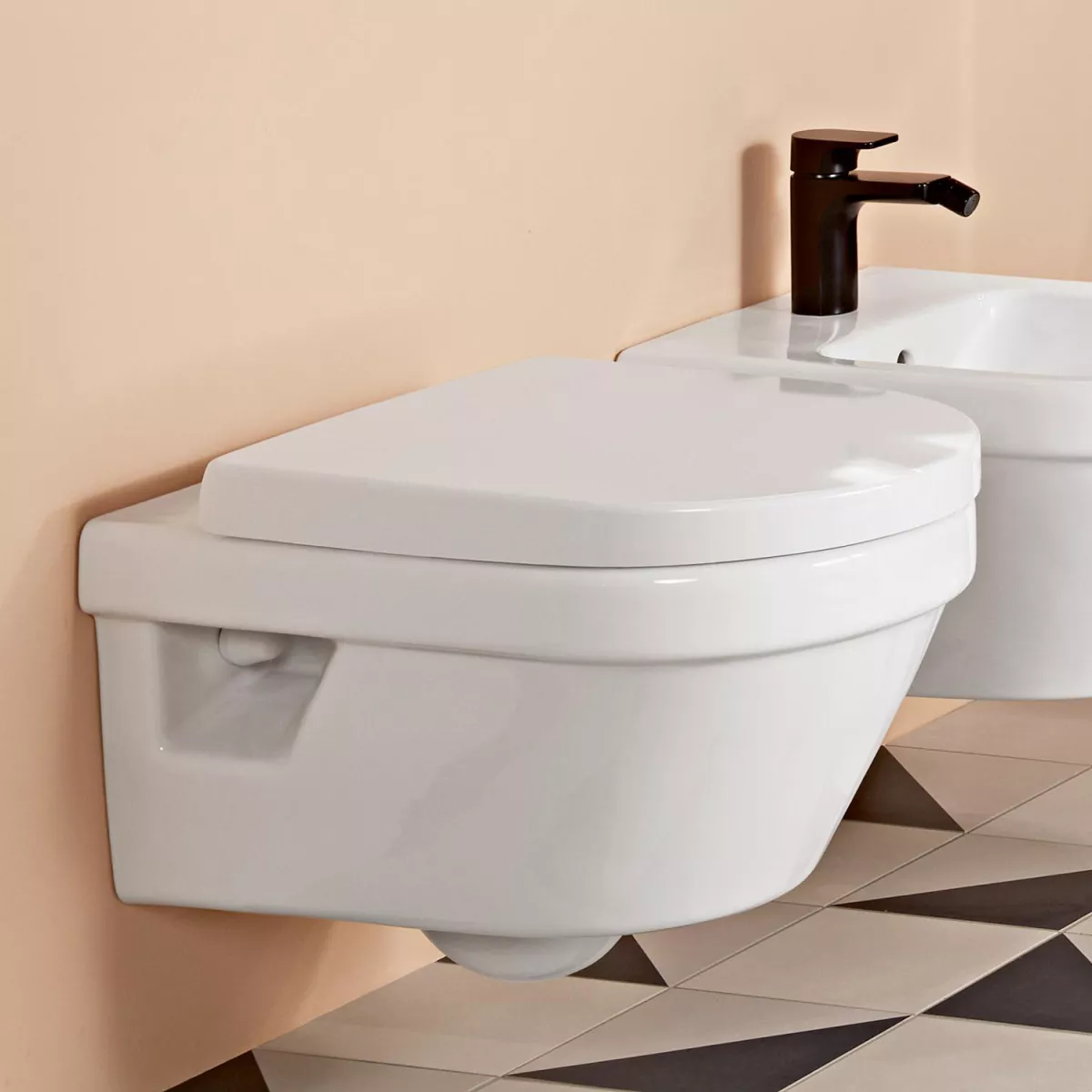 Capac WC Villeroy & Boch Architectura, SoftClose, duroplast, alb, 98M9C101 [5]