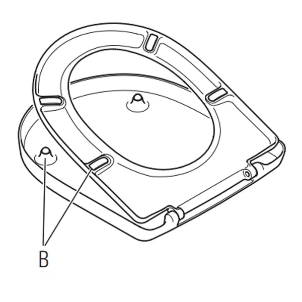 Capac WC Villeroy & Boch O.novo, duroplast, alb, 9M396101 [13]