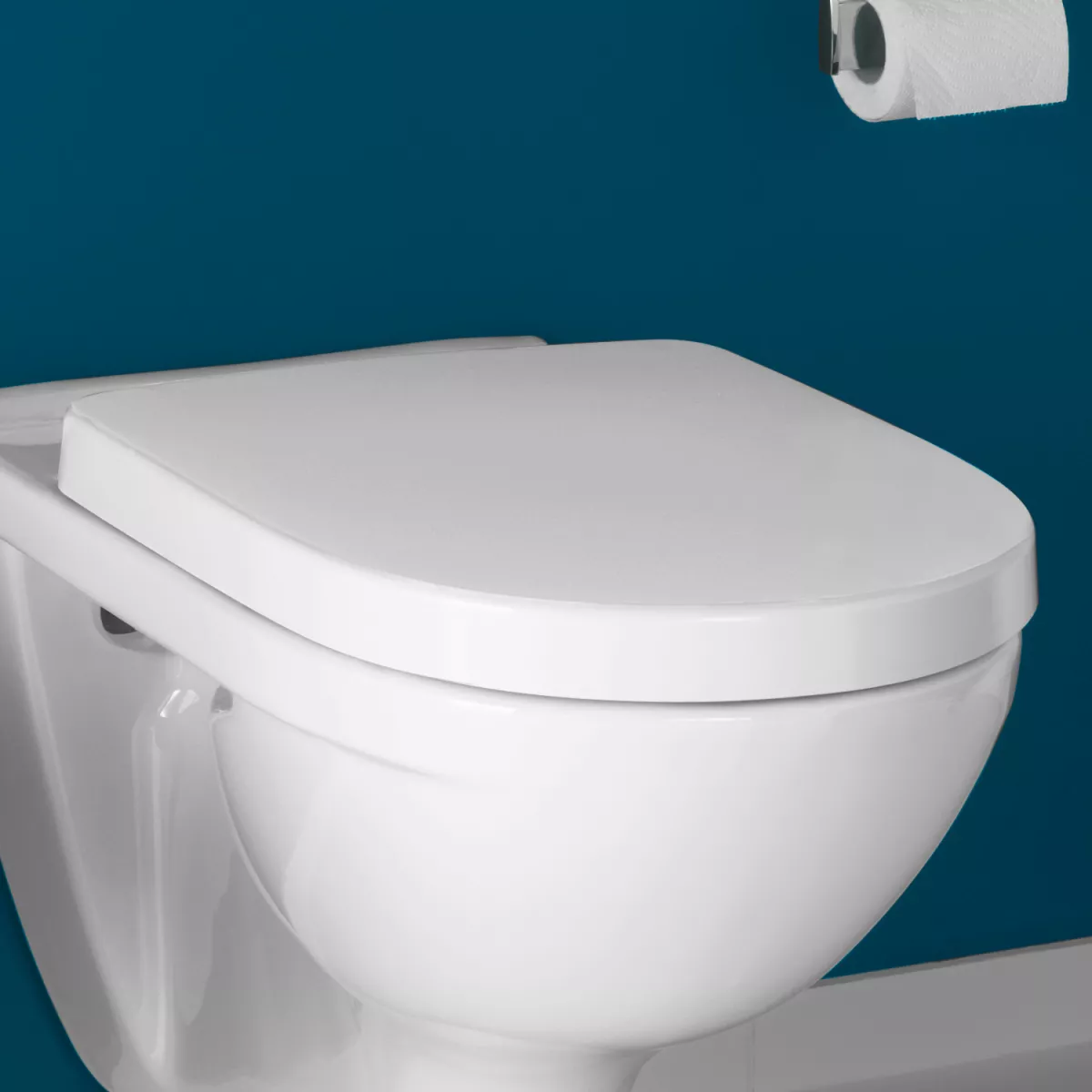 Capac WC Villeroy & Boch O.novo, duroplast, alb, 9M396101 [3]