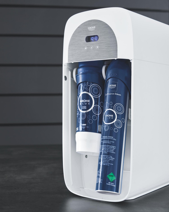 Carbonizator Grohe 40711001, Racitor carbonizator Blue Home, calitate superioara pentru baia ta [7]