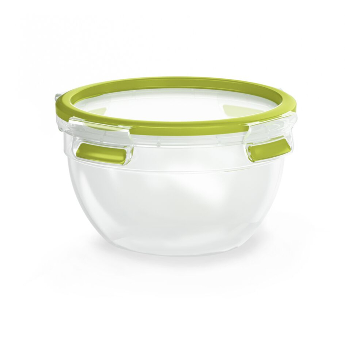 Caserola MasterSeal to Go pentru salata  K3100112,  plastic, capac cu inchidere etans, 1l, transparent si verde [3]