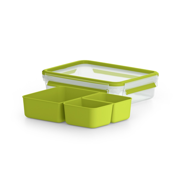 Caserola Tefal MasterSeal to Go K3100412 , 1.2 L, plastic, inchidere 100% etansa, verde [3]