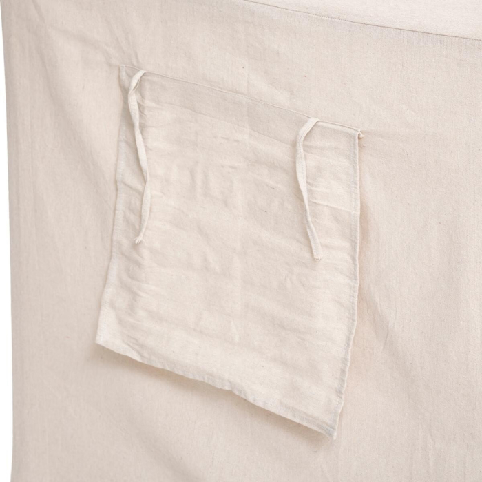 Casuta copii Atmosphera Safari, lemn de pin si panza textila, 77x115 cm, bej [5]