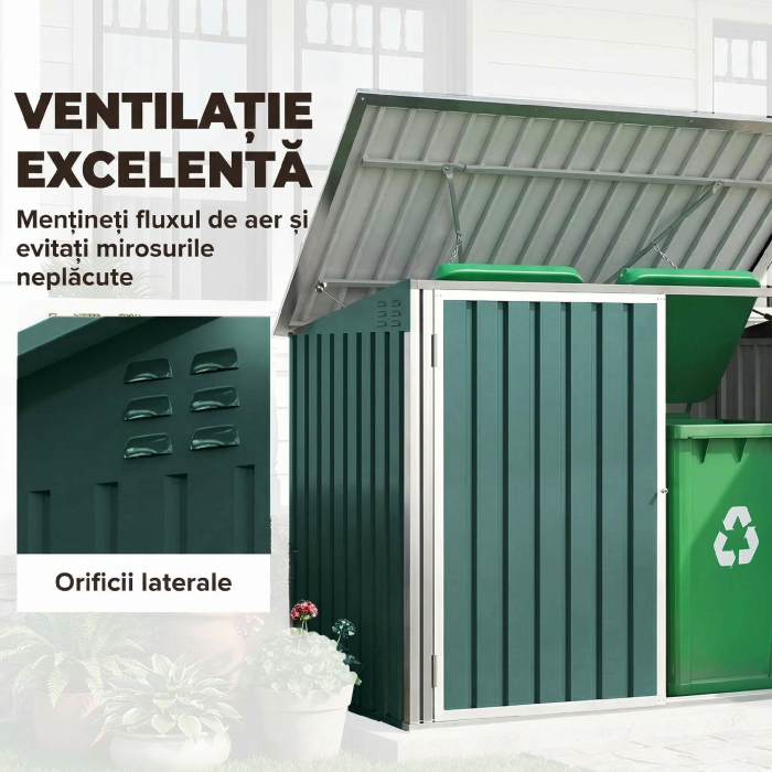  casuta pentru tomberoane, container pentru gunoi, casuta pentru depozitare [6]