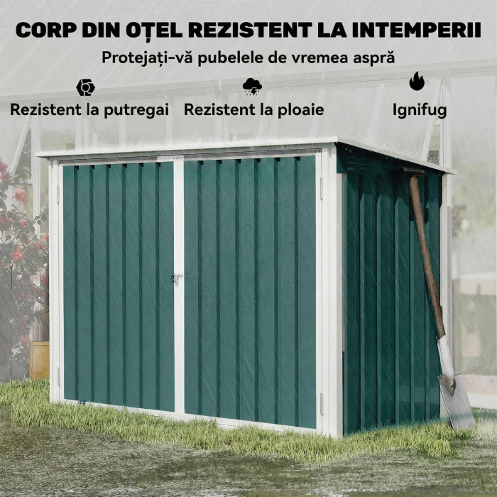  casuta pentru tomberoane, container pentru gunoi, casuta pentru depozitare [7]