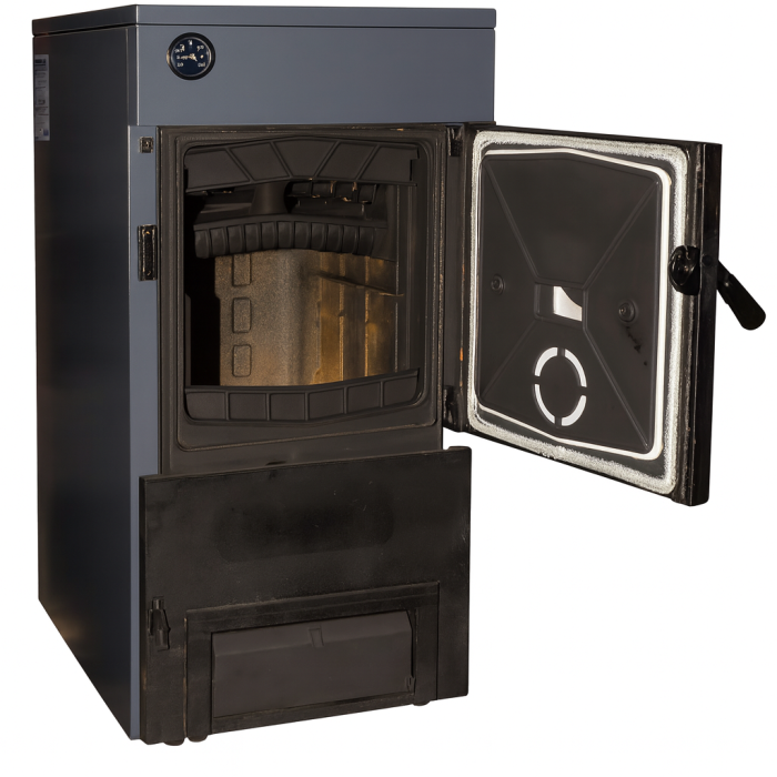 Cazan cu combustibil solid Beretta RBS 10, din fonta, carbune/lemn, 50 kW, 10 elementi, conexiune 2", incalzire locuinte si spatii industriale [2]