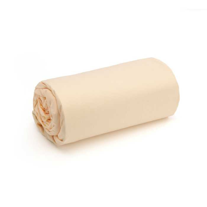 Cearceaf Brius cu elastic Microfibra 160x200+2 Fete Perna 50x70, Fata Perna 50x70 cm, Crem [2]