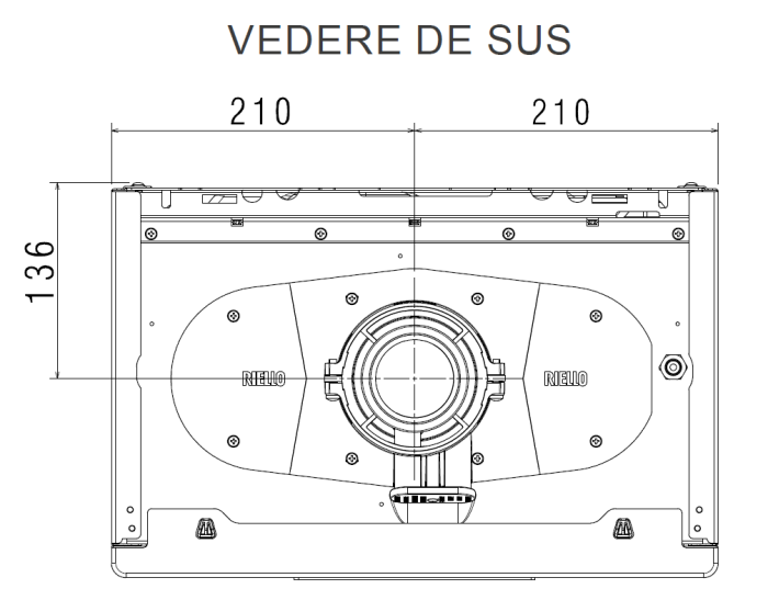 Centrala termica pe gaz in condensare, Beretta Mynute EVO X 35C, murala, afisaj digital, IPX5D, schimbator caldura inox, protectie inghet, + kit evacuare [5]