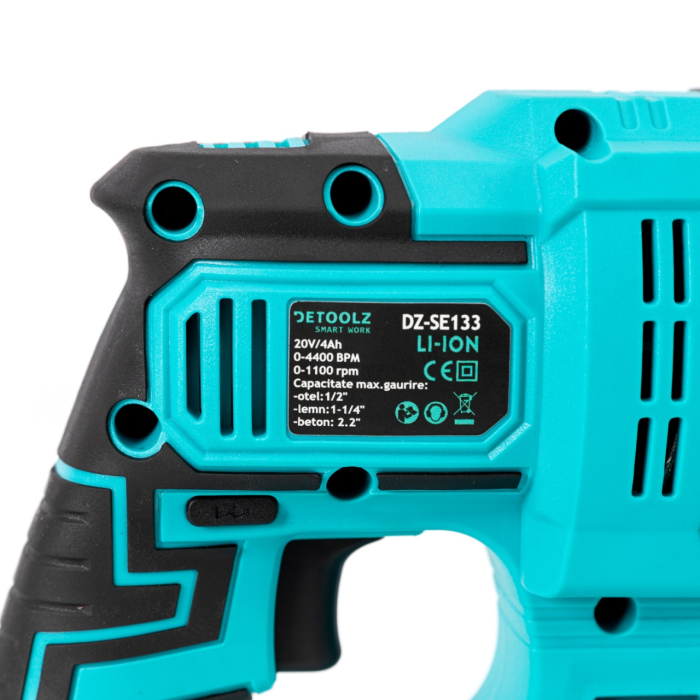 Ciocan rotopercutor 2.2J cu acumulator 20V/4Ah [4]