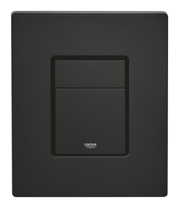Clapeta actionare Grohe 389662430, Even, pentru toaleta, tip instalare verticala, orizontala, reversibila, negru [6]