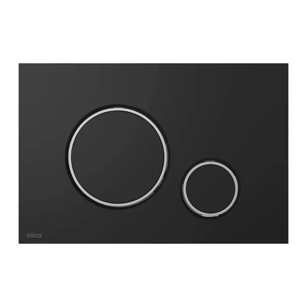 Clapeta de actionare Alca M778 negru mat - crom lucios [1]