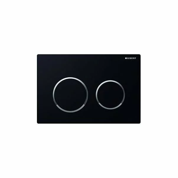 Clapeta de actionare Geberit Omega20 negru crom lucios [1]