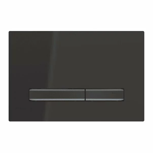 Clapeta de actionare Geberit Sigma50 negru/butoane negru mat [1]