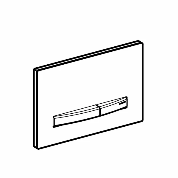 Clapeta de actionare Geberit Sigma50 sticla fumurie [5]