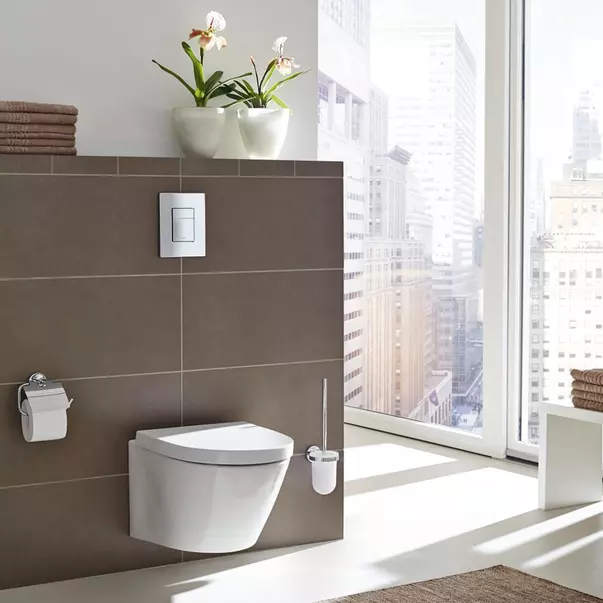 Clapeta de actionare Grohe Skate Cosmopolitan antracit Hard Graphite periat [2]