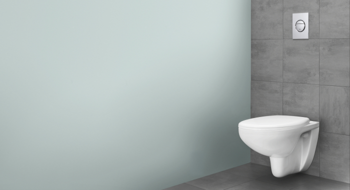 Clapeta WC Grohe 37601000, 130 mm, 172 mm, functie eco, verticala, incastrat pentru tip rezervor, Crom [9]