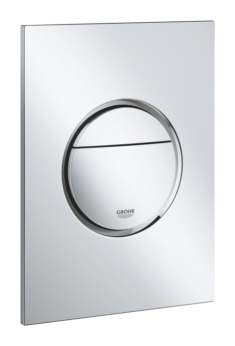 Clapeta WC Grohe 37601000, 130 mm, 172 mm, functie eco, verticala, incastrat pentru tip rezervor, Crom [2]