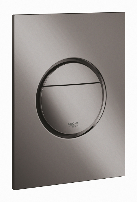 Clapeta WC Grohe 37601A00, Nova Cosmopolitan, S, dubla, 130 x 172 mm, verticala, plastic, lucios, grafit [2]