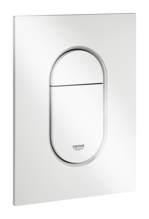 Clapeta WC Grohe 37624SH0, Arena Cosmo, S, 130 x 172 mm, verticala, plastic, mat, alb [2]