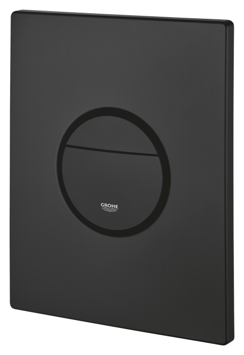 Clapeta WC Grohe 38765KF0, Nova Cosmopolitan, verticala, dubla, 156 x 197 mm, ABS, mat, negru [3]