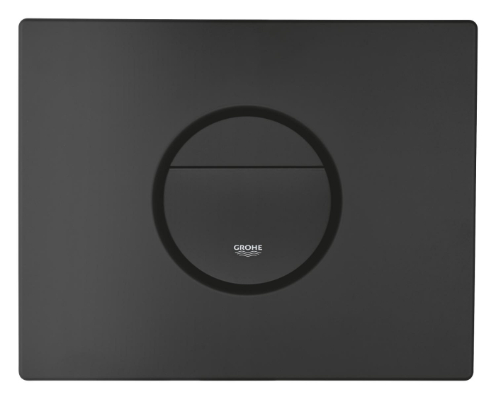 Clapeta WC Grohe 38765KF0, Nova Cosmopolitan, verticala, dubla, 156 x 197 mm, ABS, mat, negru [5]