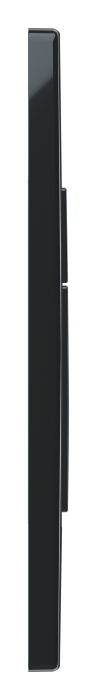 Clapeta WC Grohe 38966KV0, Even, dubla, verticala, 197 x 156 mm, ABS, lucios, negru [6]