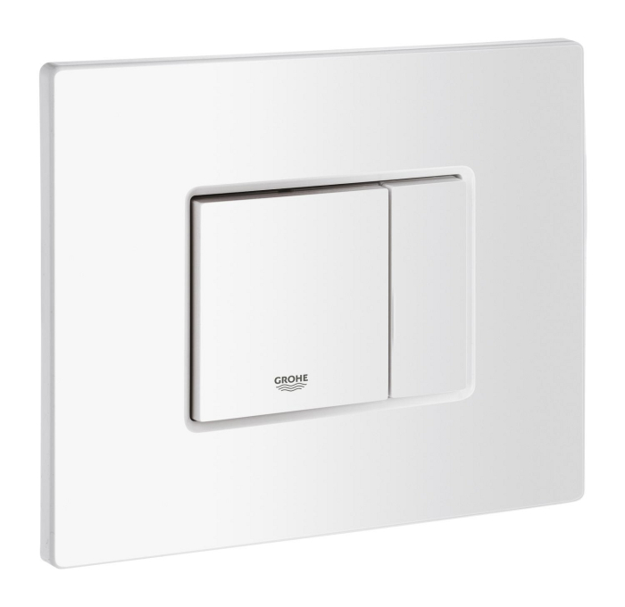 Clapeta WC Grohe 38966SH0, Even, dubla, verticala, 156 x 197 mm, platic, lucios, alb [4]