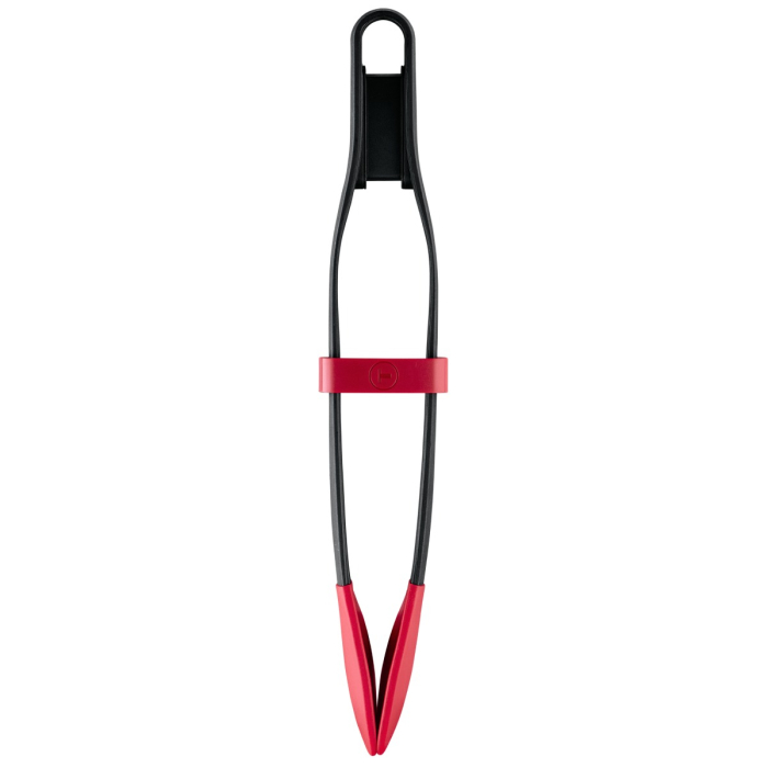 Cleste de bucatarie Tefal Ingenio+ K1991334, silicon, rezistent la temperaturi inalte, compatibilitate cu masina de spalat vase, negru & rosu [8]