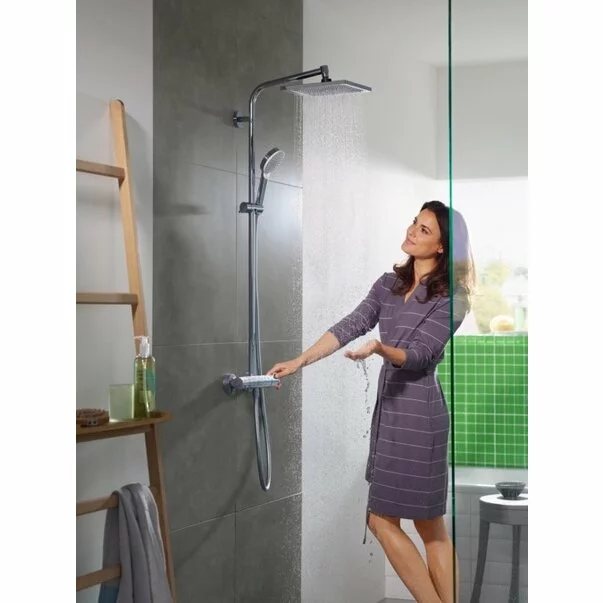 Coloana de dus cu baterie termostatata Hansgrohe Crometta E240 [2]