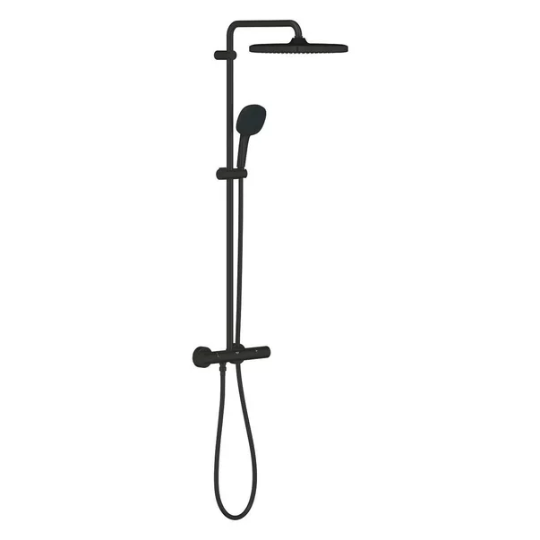 Coloana de dus cu baterie termostatata negru mat Grohe Tempesta Cosmopolitan 250 Cube [4]