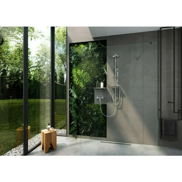 Coloana de dus cu comutator Ferro fara baterie Amiga VerdeLine [3]