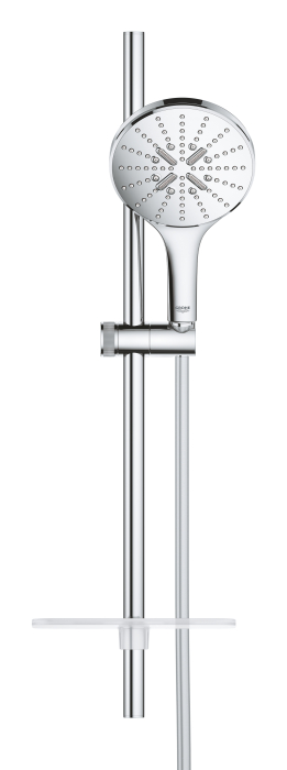 Coloana de dus Grohe 26591000, 1.75 m, 150 mm, 600 mm, 3 functii para dus, 1/2 conexiune furtun, Crom [4]