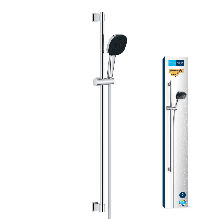 Coloana de dus Grohe 26931001, 1.75 m, 110 mm, 900 mm, 2 functii para dus, 1/2 conexiune furtun, Crom [2]