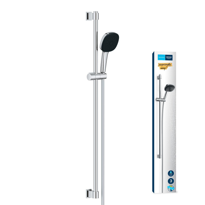 Coloana de dus Grohe 26932001, 1.75 m, 110 mm, 900 mm, 2 functii para dus, 1/2 conexiune furtun, Crom [3]