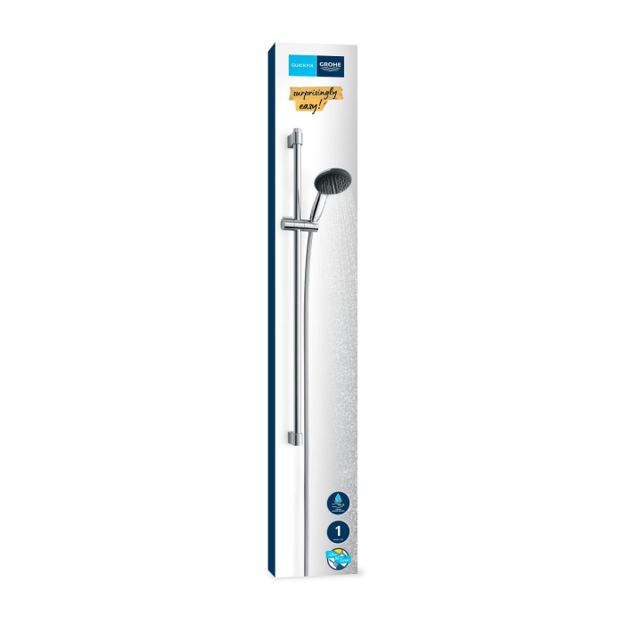 Coloana de dus Grohe 26953001, 1.75 m, 110 mm, 900 mm, 1 functii para dus, 1/2 conexiune furtun, Crom [10]