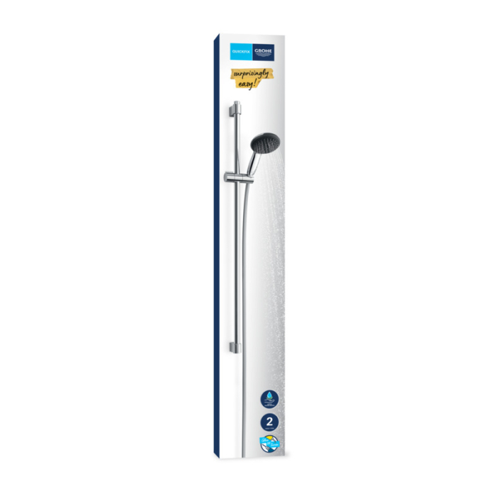 Coloana de dus Grohe 26954001, 1.75 m, 110 mm, 900 mm, 2 functii para dus, 1/2 conexiune furtun, Crom [12]