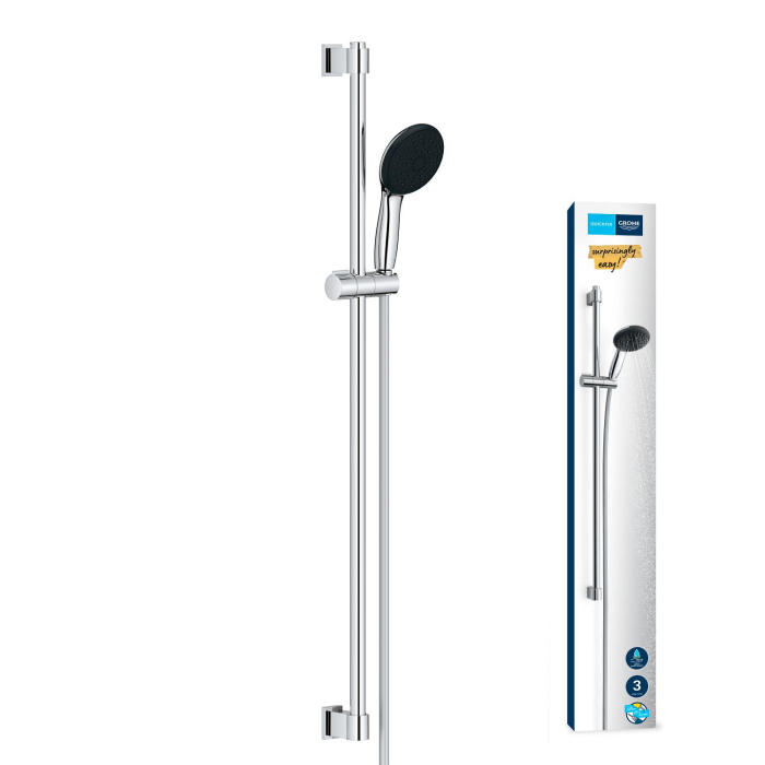 Coloana de dus Grohe 26956001, Vitalio 110, montaj aparent, numar functii para dus 3, lungime furtun m 1.75, crom [10]