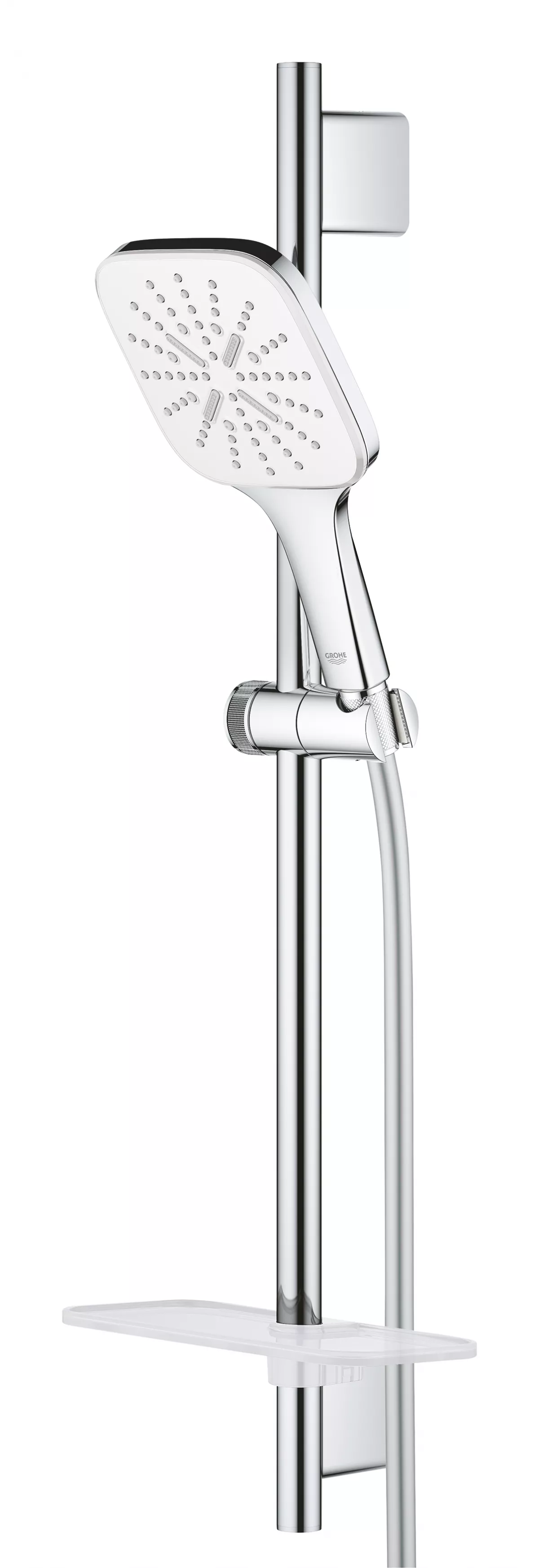 Coloana de dus Grohe SmartActive Cube, 1/2'', universala, 3 functii, 600 mm, crom, 26584LS0 [3]