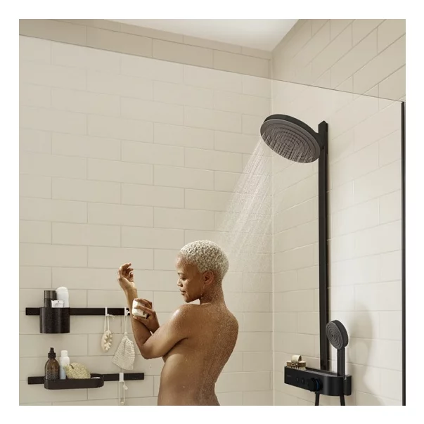 Coloana de dus Hansgrohe Pulsify S 260 negru mat cu termostat ShowerTablet Select 400 [3]