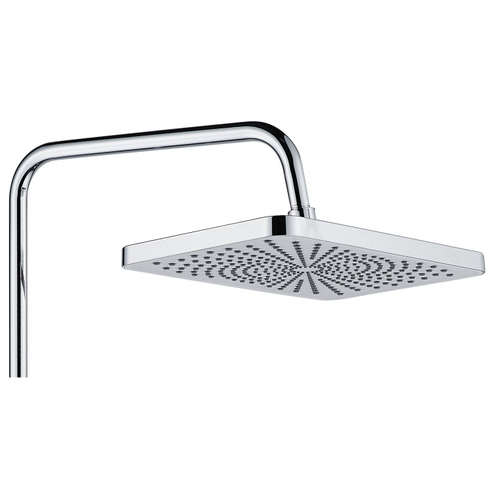 Coloana de dus RAIZ Origins Crest, 4 functii, Usor de montat, Presiune ridicata, Jet reglabil, Materiale premium, Dus fix cu functie ploaie, Functie bideu, Argintiu [4]