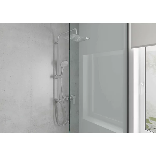 Coloana de dus negru mat Hansgrohe Vernis Shape 230 cu 2 functii fara baterie [3]