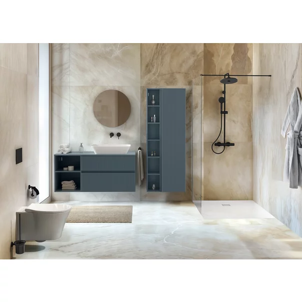 Coloana de dus termostatata negru mat Ideal Standard Ceratherm T25+ [8]