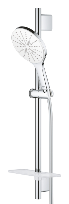 Coloana dus Grohe 26592LS0, SmartActive 150, 600 mm, 3 functii, etajera, crom [3]