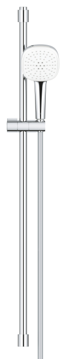 Coloana dus Grohe 26908003, 1.75 m, 110 mm, 900 mm, 2 functii para dus, 1/2 conexiune furtun, conexiune universala, Crom [2]